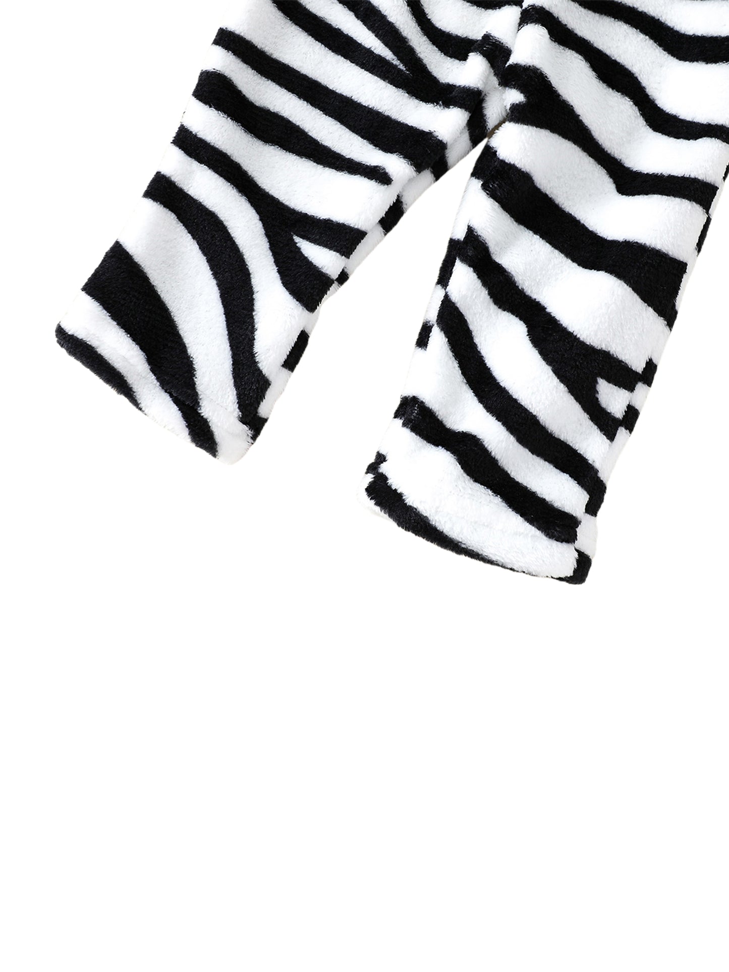 New Born Kids Zebra-Stripe Plush Suit Girls - ROMART GLOBAL LTD