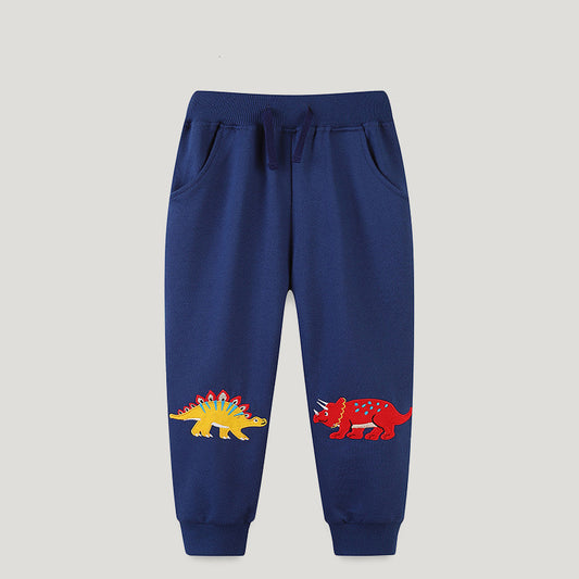 Simple Fashion Dinosaur Sports Pants Boys - ROMART GLOBAL LTD
