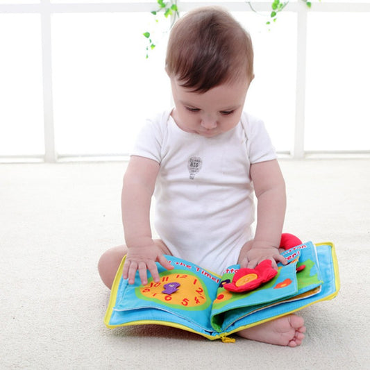 Baby Multi-Functional Soft Cloth Books Kids Learning - ROMART GLOBAL LTD