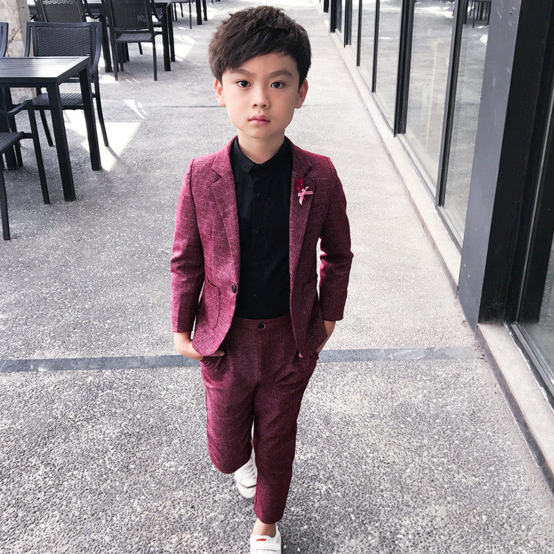 Kids Smart Fashionable Suit Boys - ROMART GLOBAL LTD
