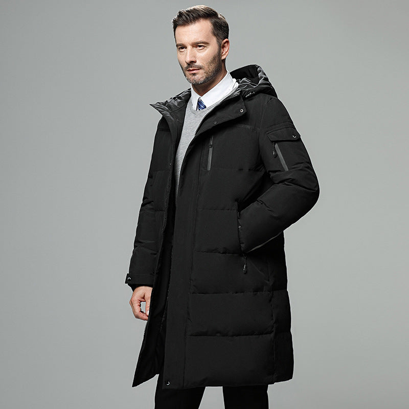 Long Padded Down Winter Coat Men - ROMART GLOBAL LTD