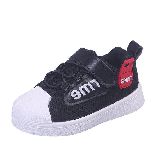 Kids Shell-Toe Breathable Mesh Sports Sneakers Footwear Boys - ROMART GLOBAL LTD