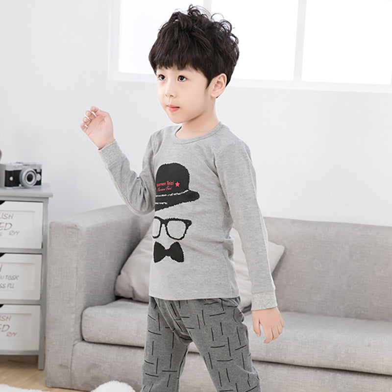 Children's Sleep Well Pyjamas Set Cotton Underwear Boys - ROMART GLOBAL LTD
