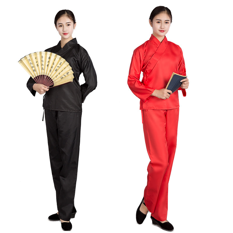 Chinese Styled High Collar Long-Sleeved Suits Women - ROMART GLOBAL LTD