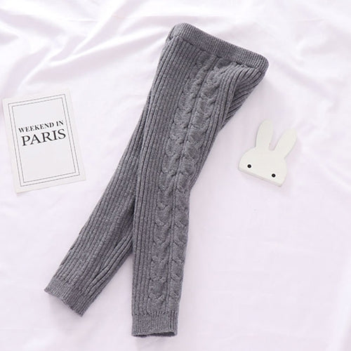 Kids Winter Sweaters Plus Pants Set Knitwear Girls - ROMART GLOBAL LTD