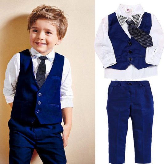 Kids 2-Piece Vest & Trouser Suit BOYS - ROMART GLOBAL LTD