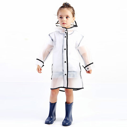 Kids Transparent Raincoat UNISEX - ROMART GLOBAL LTD