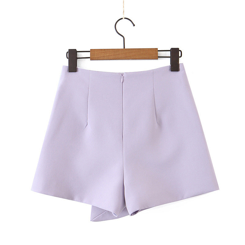 High Waist Skirt & Double-Breasted Button Long Sleeved Blazer Suit Women - ROMART GLOBAL LTD