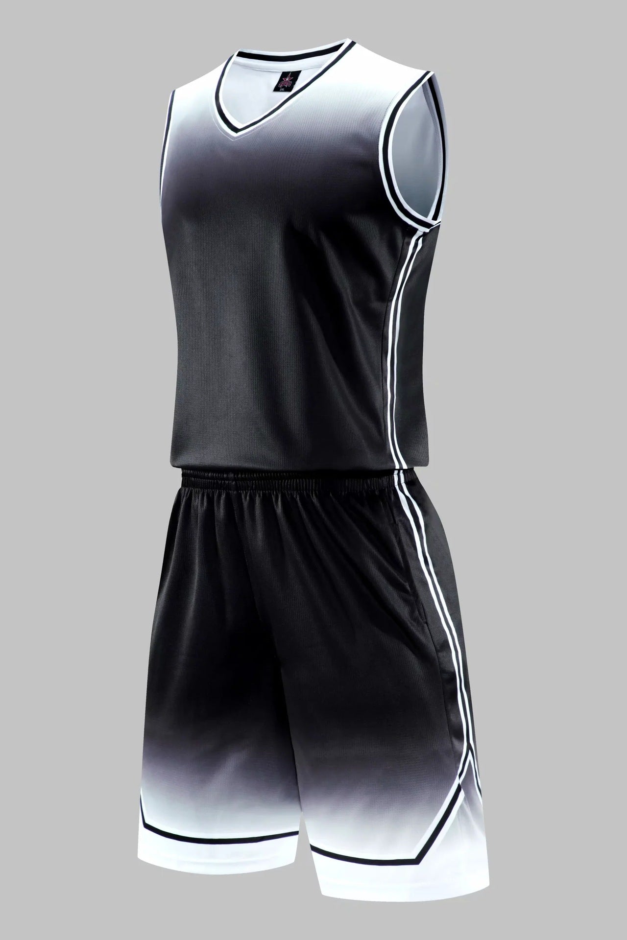 Gradient Basketball Sweat-Absorbent Sports Outfit Boys