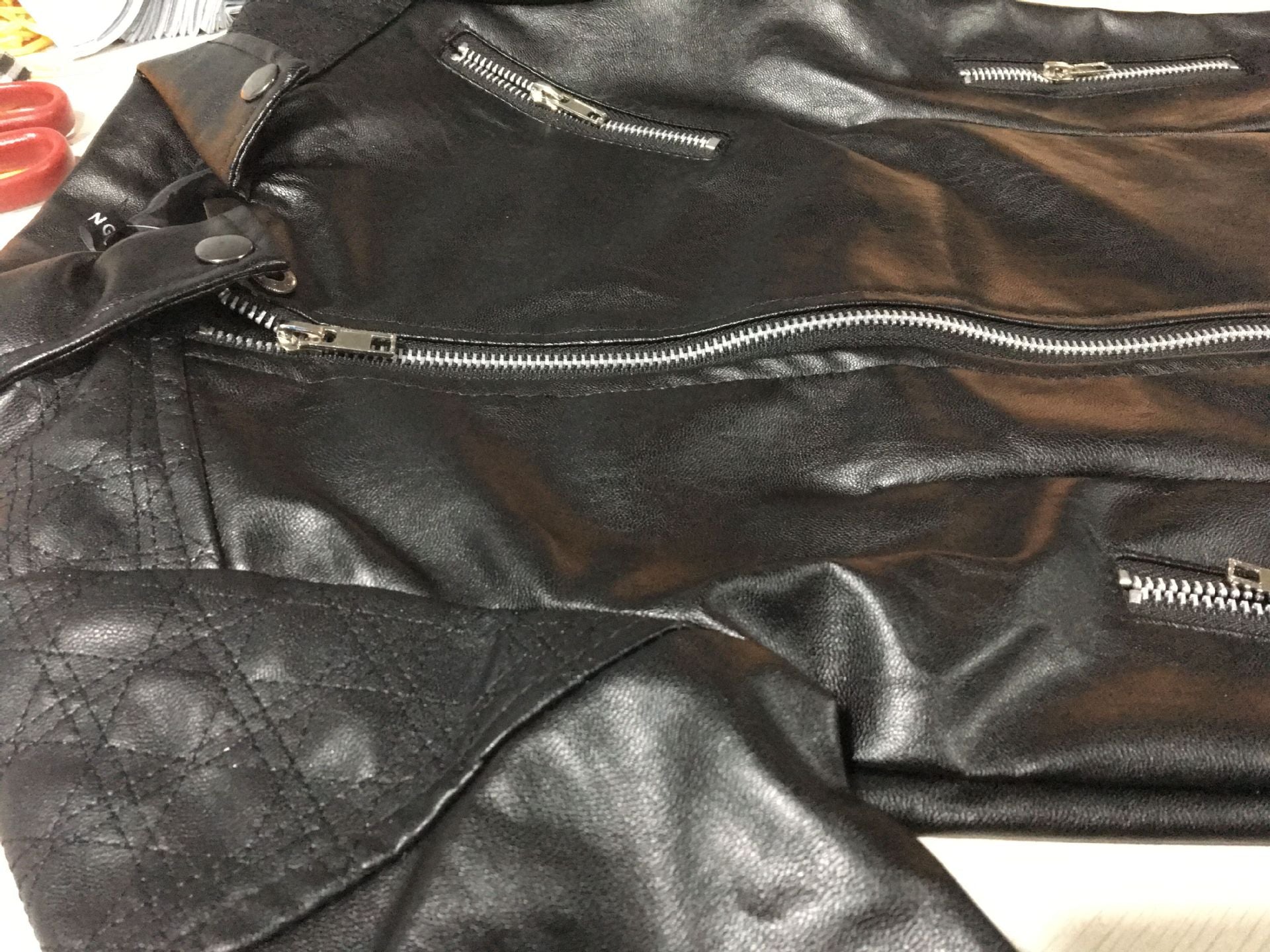 Kids Motorcycle Leather Coat UNISEX - ROMART GLOBAL LTD