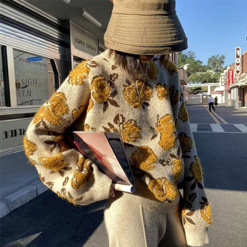 Adult Vintage Knitted Long Sleeve Wear WOMEN - ROMART GLOBAL LTD