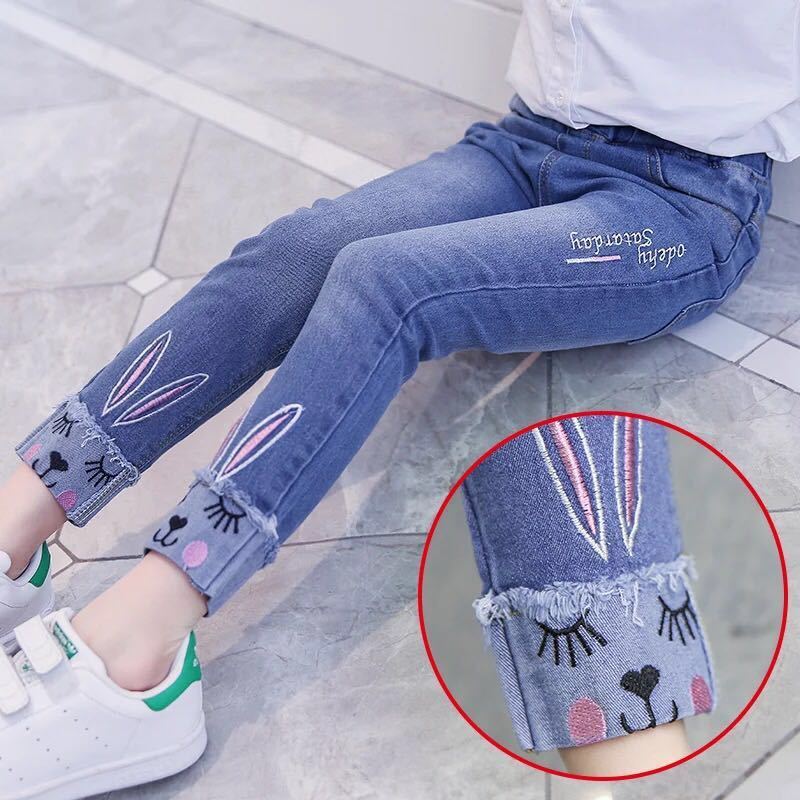 Spring And Autumn Loose Jeans Pants Girls - ROMART GLOBAL LTD