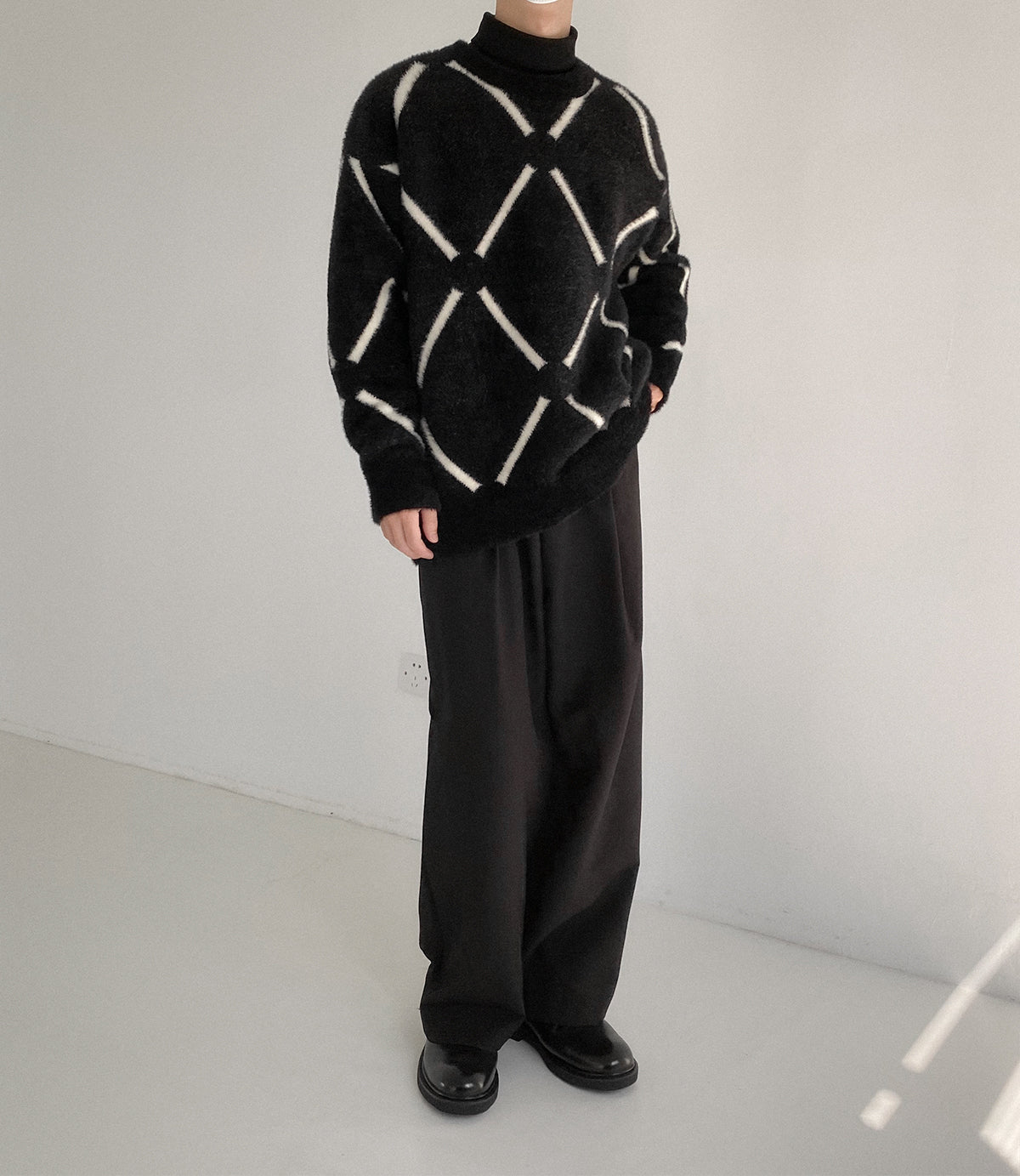 Mohair Loose Warm Sweater Crew Neck Knitwear Boys - ROMART GLOBAL LTD