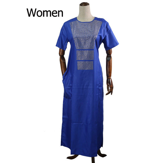 H&D African Couple Long Attire Suit Women - ROMART GLOBAL LTD