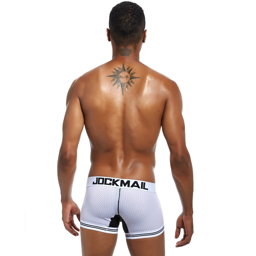 Boxer Underpants Breathable Mesh Underwear Men - ROMART GLOBAL LTD