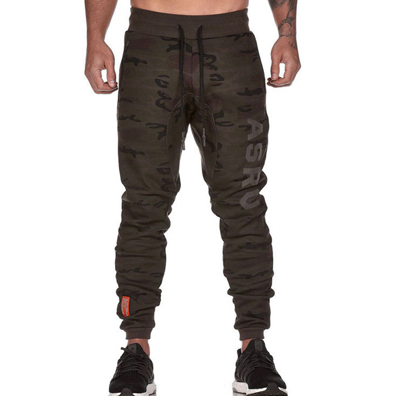 Loose Large Size Reflective Print Straight Leg Pants With Fitted Feet For Men - ROMART GLOBAL LTD