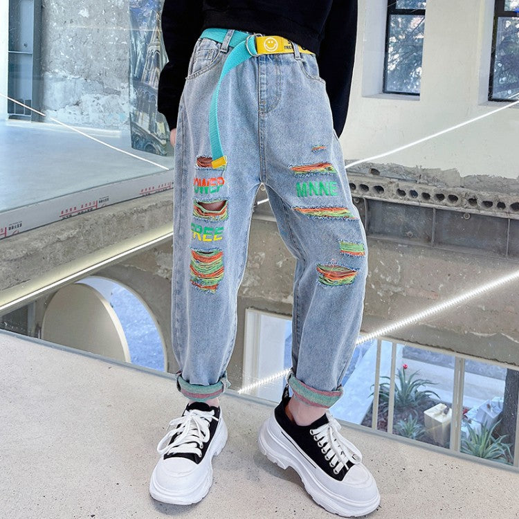 Girls' Jeans, Western Style, Casual Pants Girls - ROMART GLOBAL LTD