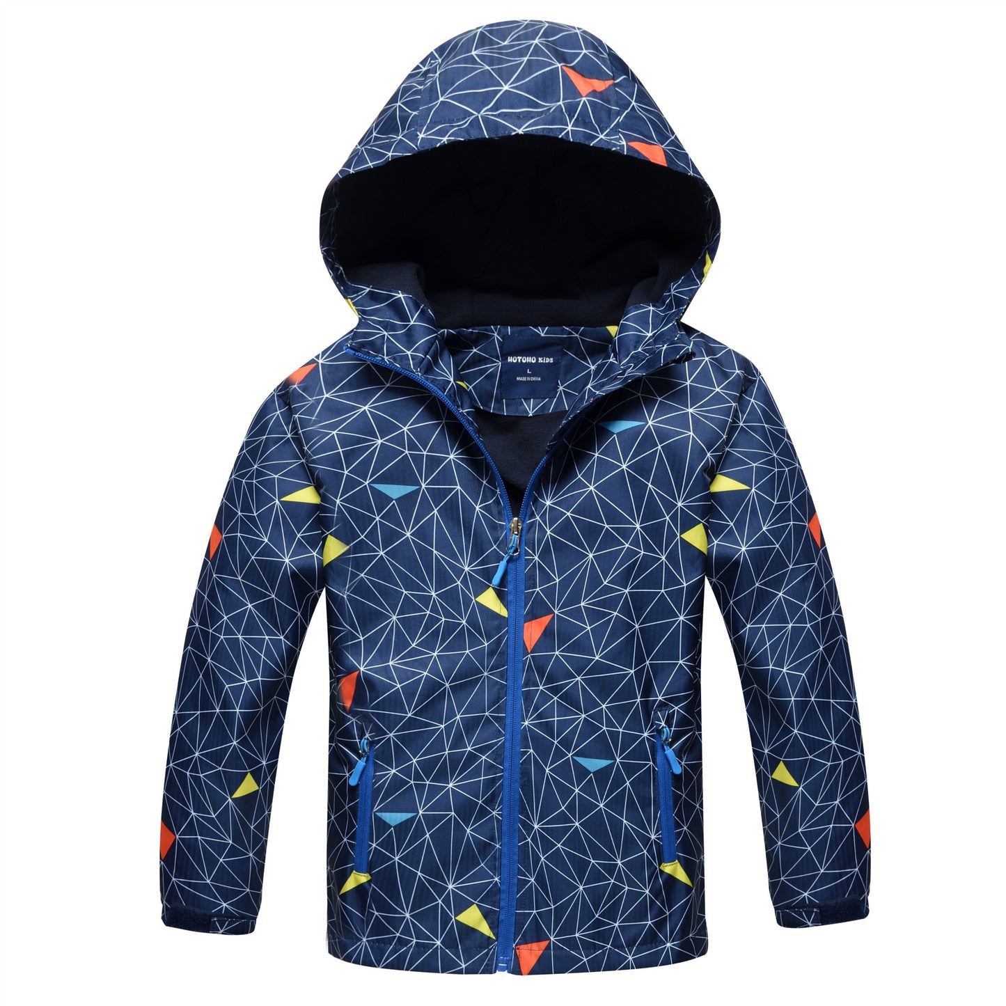 Kids Outdoor Windbreaker Hooded Coat BOYS - ROMART GLOBAL LTD