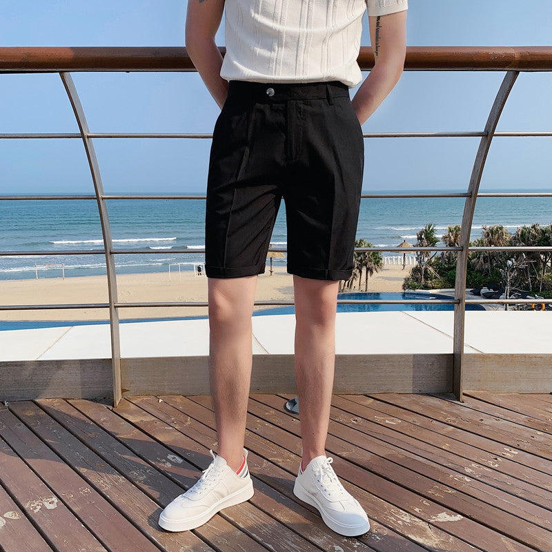 Korean Style Slim Casual Shorts Pants Boys - ROMART GLOBAL LTD