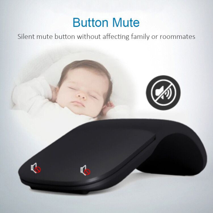 Sound Controlled Touch folding Bluetooth Mouse TECHNOLOGY - ROMART GLOBAL LTD