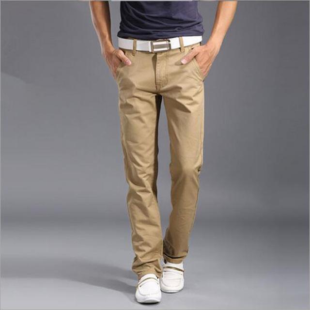 Straight Cut Casual Pants For Men - ROMART GLOBAL LTD