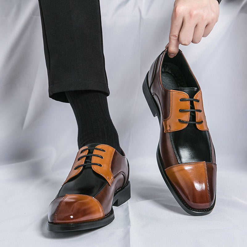 A Shoe For The States Man Made To Match Business Formal Leather Footwear Men - ROMART GLOBAL LTD