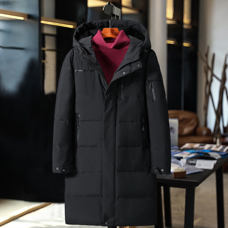 Long Padded Down Winter Coat Men - ROMART GLOBAL LTD