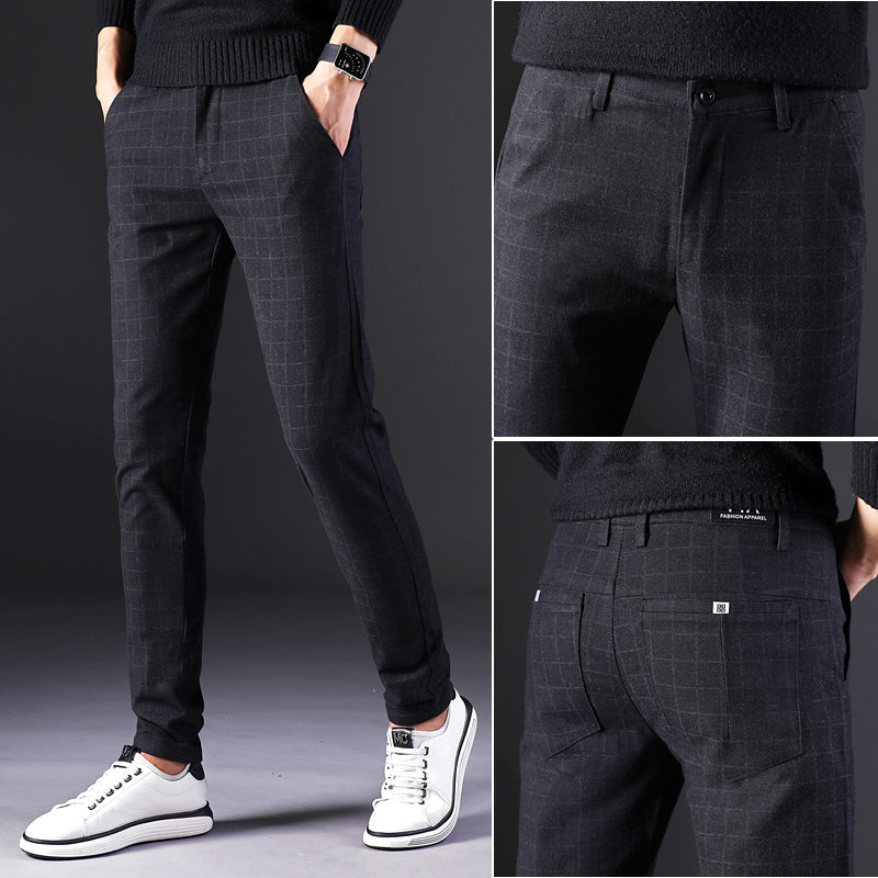 Slim Fit Straight Pants For Men - ROMART GLOBAL LTD
