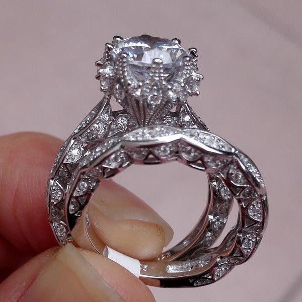 Jewellery Zircon Rings For The Elegant Lady Jewelleries Women - ROMART GLOBAL LTD