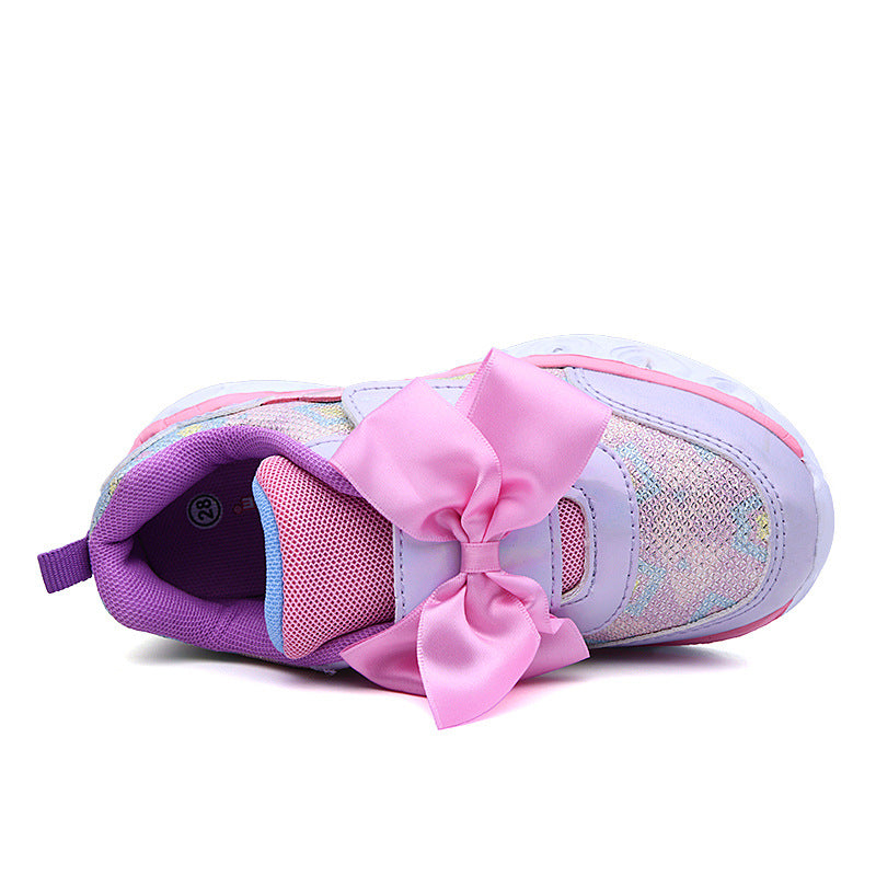 Girls' Colourful Luminous Shoes