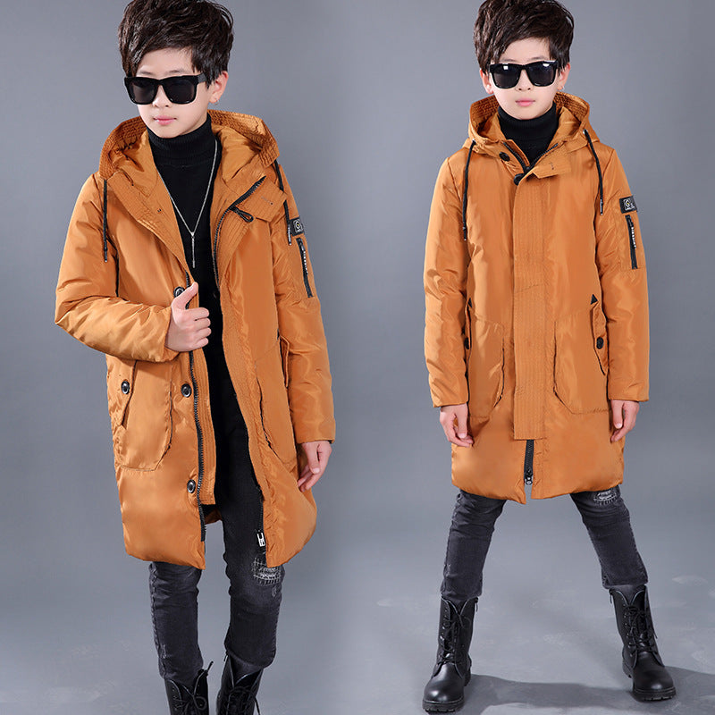 Kids Down Hooded Coat BOYS - ROMART GLOBAL LTD