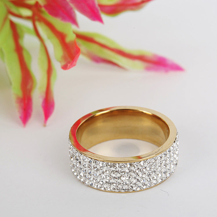 Fashion Diamond Rings Jewelleries women - ROMART GLOBAL LTD