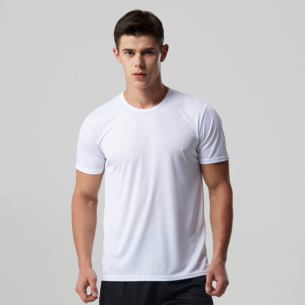 Quick Dry Slim Fit Top Tees For Sports Gym Exercise Outing For Men