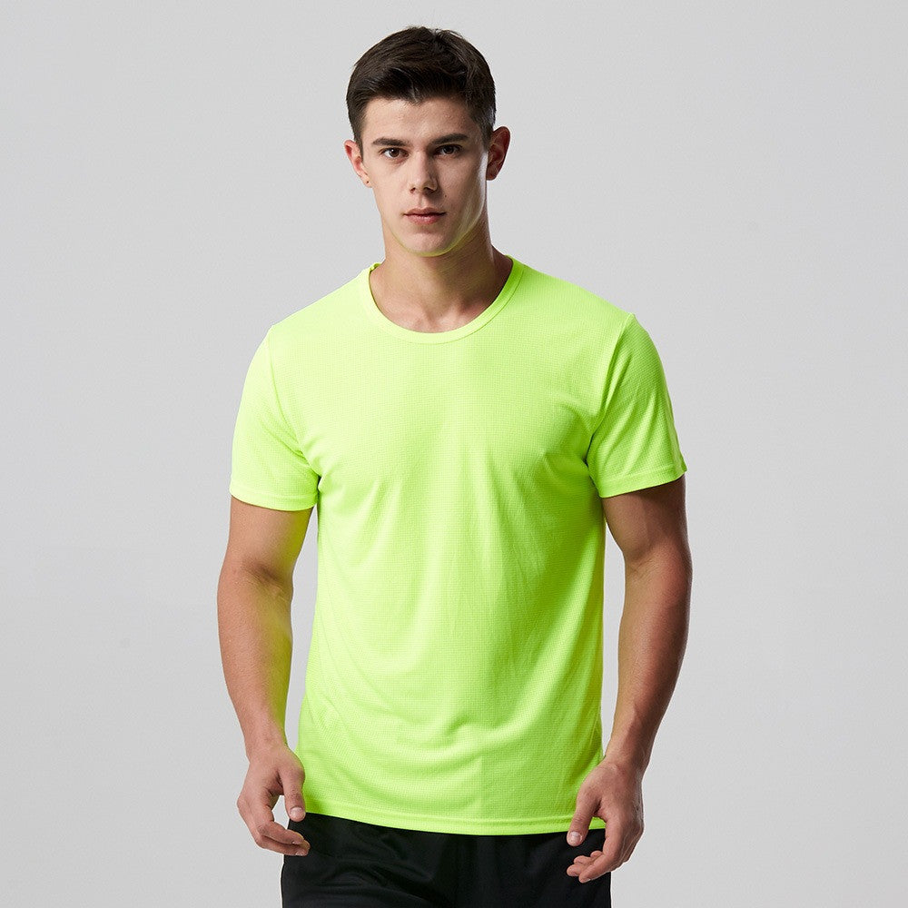 Quick Dry Slim Fit Top Tees For Sports Gym Exercise Outing For Men