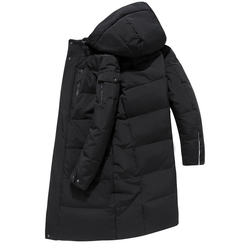 Long Padded Down Winter Coat Men - ROMART GLOBAL LTD