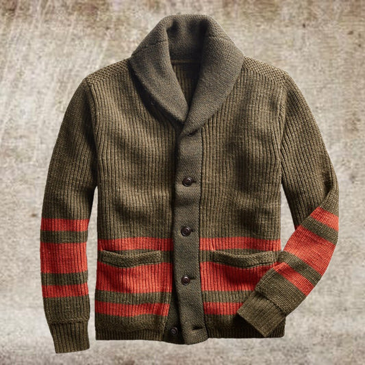 Men Cardigan Jacket Trend Fashion Knitwear Men - ROMART GLOBAL LTD