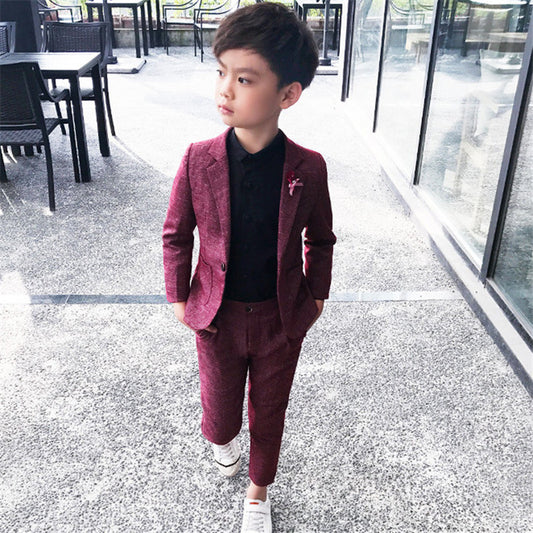 Kids Smart Fashionable Suit Boys - ROMART GLOBAL LTD