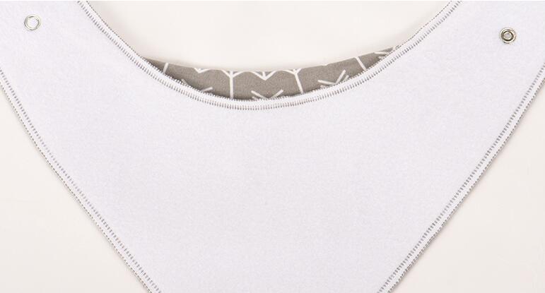 4pcs Lot Bibs Burp Cloth Print Arrow Wave Triangle Baby Bibs Cotton Bandana Accessories - ROMART GLOBAL LTD