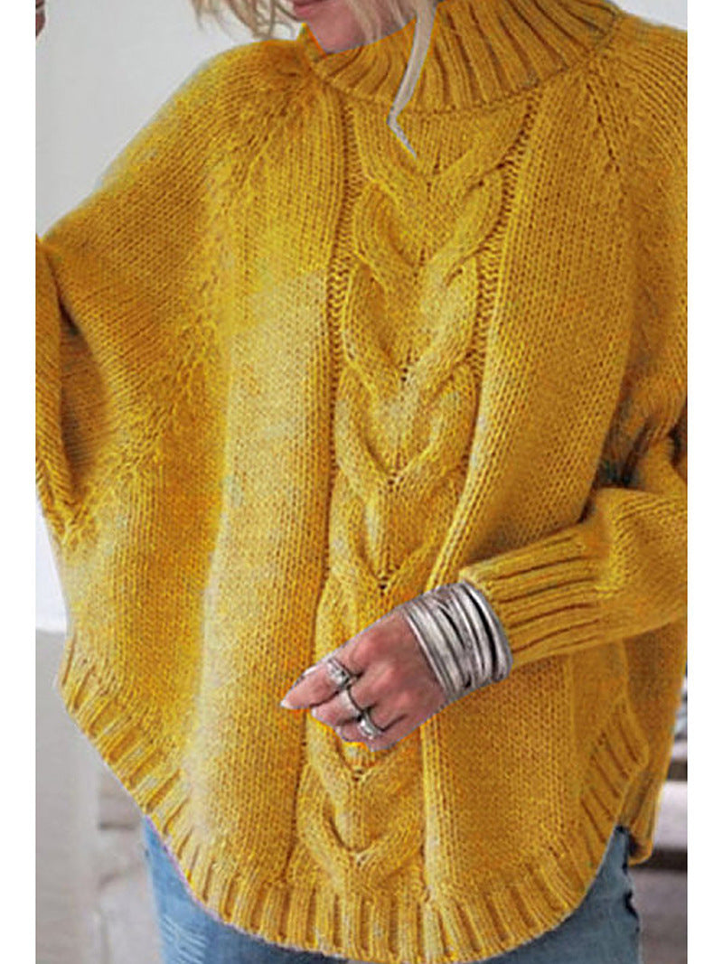Loose Size Roller Neck Knitwear Women - ROMART GLOBAL LTD