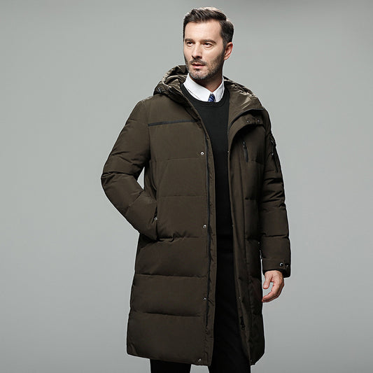 Long Padded Down Winter Coat Men - ROMART GLOBAL LTD