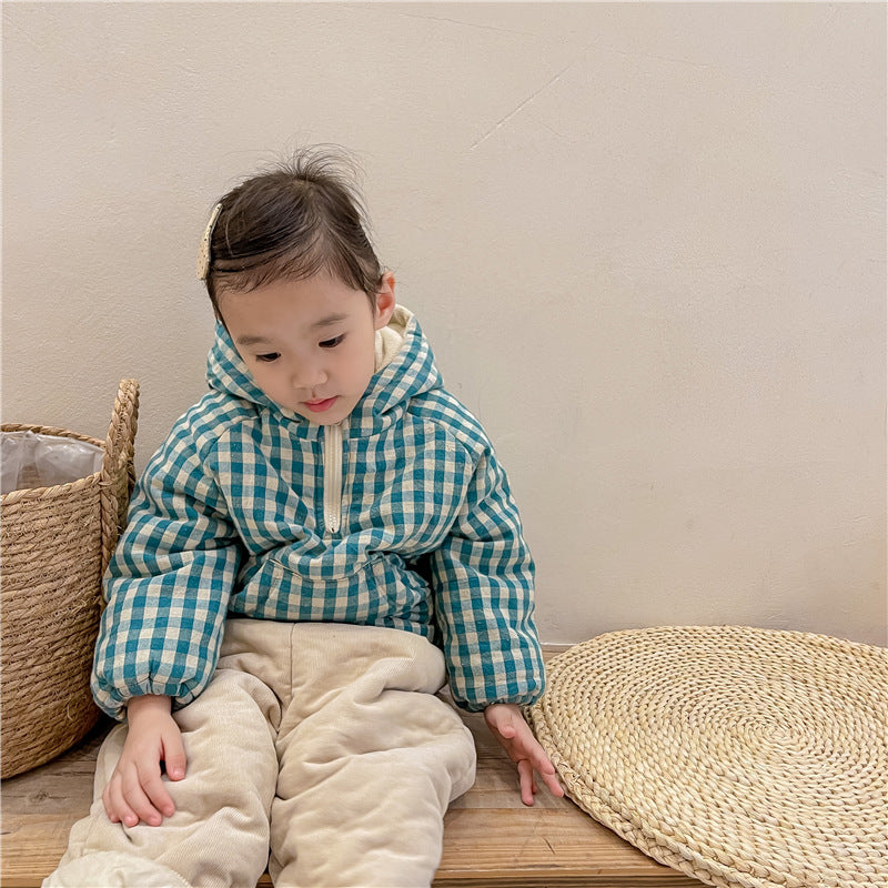 Kids Fleece-Lined Cotton Padded Coat GIRLS - ROMART GLOBAL LTD