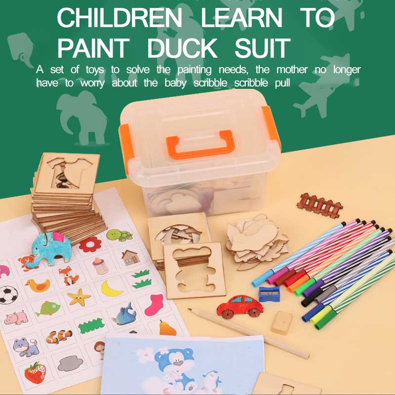 Set Tools For Learning To Draw For Young Kids Learning - ROMART GLOBAL LTD