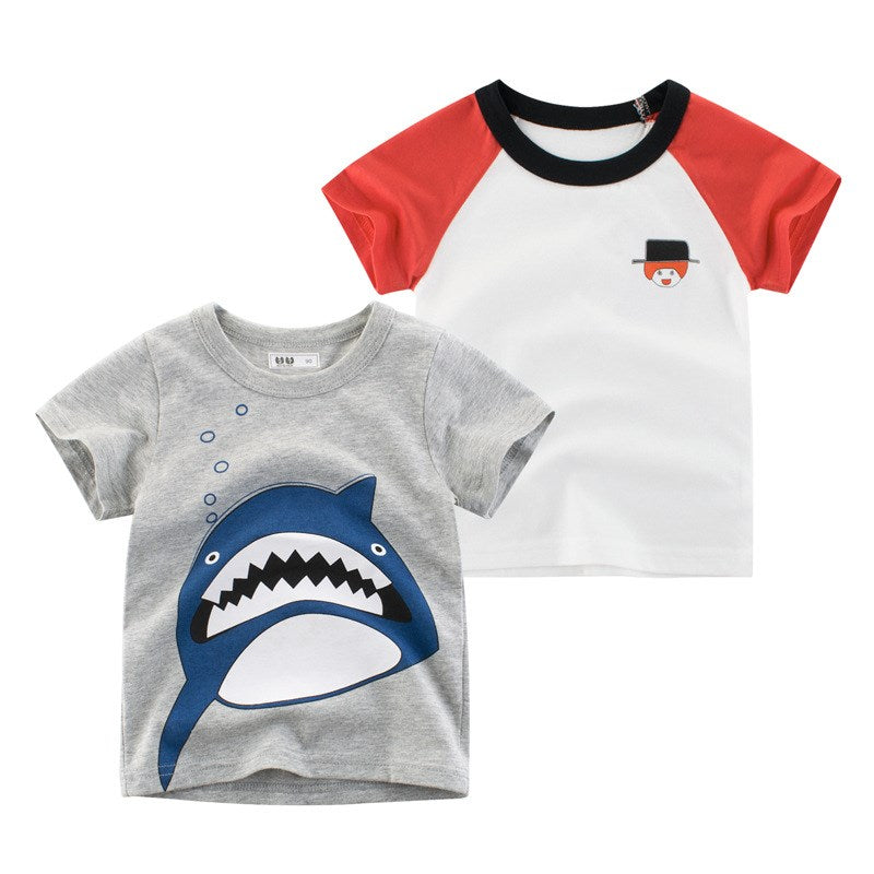 Kid's Short Sleeve T-Shirt For Boys