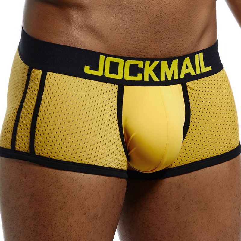 JOCKMAIL Brand Underpants Boxer Men Breathable Mesh Underwear Men - ROMART GLOBAL LTD