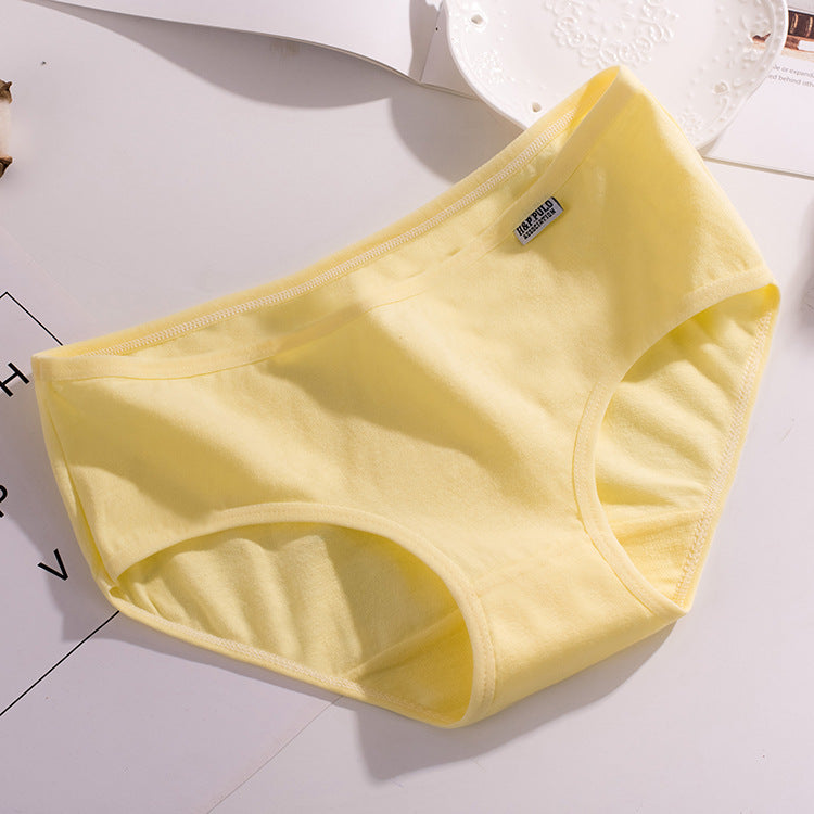 Cotton Medium Low Waist Plus Size Underwear Girls - ROMART GLOBAL LTD