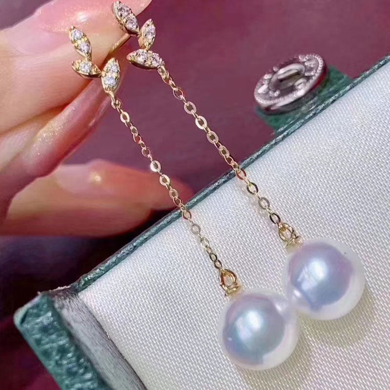 Korean Style Pearl Ear-Rings Jewelleries Women - ROMART GLOBAL LTD