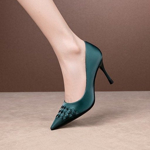 Pointy Fashion Stiletto Shallow Mouthed Single Shoes. - ROMART GLOBAL LTD