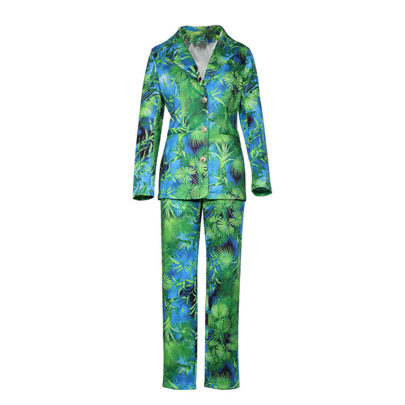 Fashion Suit Temperament Casual Suit Pants Two-piece Suit - ROMART GLOBAL LTD