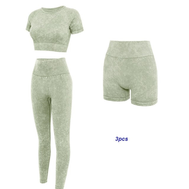 Seamless Yoga Outfit Fashion Trousers Sportswear Women - ROMART GLOBAL LTD