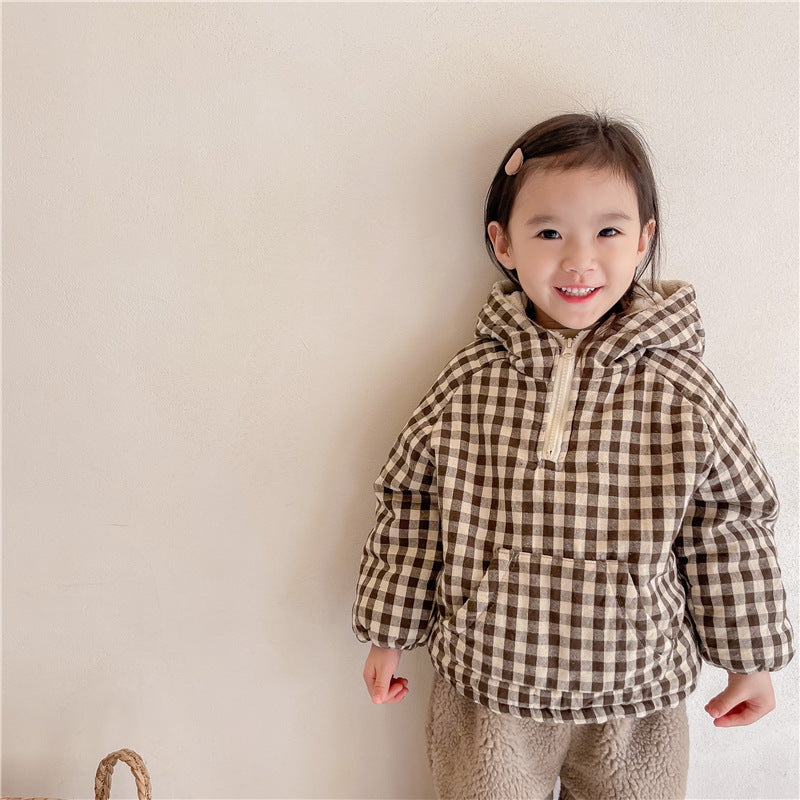 Kids Fleece-Lined Cotton Padded Coat GIRLS - ROMART GLOBAL LTD